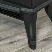 Chimenea Eléctrica de Pie 750/1500 W Área de Cobertura 15-20 m² Negro HOMCOM Chimenea Eléctrica de Pie 750/1500 W Área de Cobertura 15-20 m² Negro HOMCOM