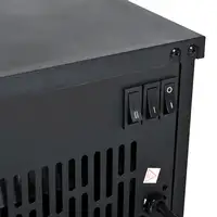 Chimenea Eléctrica Portátil 600W/1200W con Efecto de Llama Negro HOMCOM Chimenea Eléctrica Portátil 600W/1200W con Efecto de Llama Negro HOMCOM