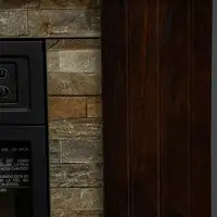 Chimenea Eléctrica 1800W con Efecto de Llama 80x21,6x67,8cm Marrón Oscuro HOMCOM Chimenea Eléctrica 1800W con Efecto de Llama 80x21,6x67,8cm Marrón Oscuro HOMCOM