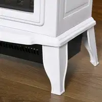 Chimenea Eléctrica 1000/2000W con Llama Simulada y Termostato Ajustable HOMCOM Chimenea Eléctrica 1000/2000W con Llama Simulada y Termostato Ajustable HOMCOM