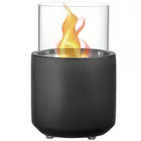 Chimenea Bioetanol Sobremesa Capacidad 0,4 L Combustión 2,5h 12x12x19 cm HOMCOM