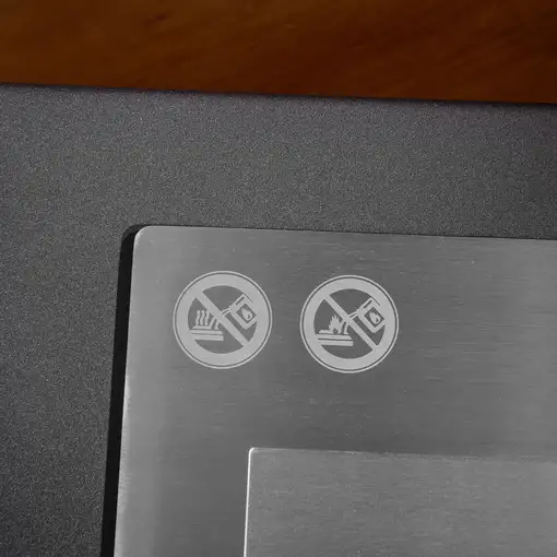 Chimenea de Bioetanol Sobremesa 7000 BTU 60x26x50 cm Negro HOMCOM