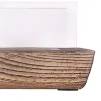 Chimenea Bioetanol Sobremesa Capacidad de 150 ml 33x16x18 cm Roble HOMCOM Chimenea Bioetanol Sobremesa Capacidad de 150 ml 33x16x18 cm Roble HOMCOM