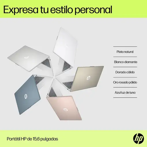 HP 15-fd0136ns Intel® Core™ i5 i5-1235U Portátil 39,6 cm (15.6\) Full HD 16 GB DDR