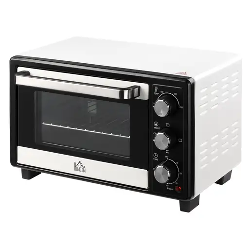 Horno Eléctrico de Sobremesa 16L 1400W con 3 Modos de Calor y Termostato HOMCOM