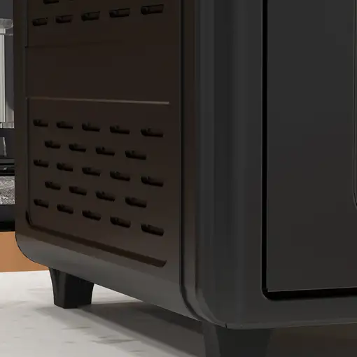 Horno Eléctrico Multifunción de Sobremesa de 30L 1600W 43x39x39cm Negro HOMCOM