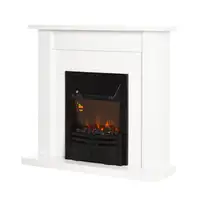 Chimenea Eléctrica 1000W/2000W Temporizador Termostado Llama 102x30x95 cm HOMCOM Chimenea Eléctrica 1000W/2000W Temporizador Termostado Llama 102x30x95 cm HOMCOM