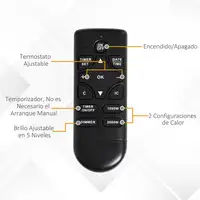 Chimenea Eléctrica 1000W/2000W Temporizador Termostado Llama 102x30x95 cm HOMCOM Chimenea Eléctrica 1000W/2000W Temporizador Termostado Llama 102x30x95 cm HOMCOM