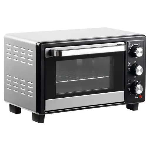 Horno Eléctrico de Sobremesa 16L 1400W con 3 Modos de Calor y Termostato HOMCOM Horno Eléctrico de Sobremesa 16L 1400W con 3 Modos de Calor y Termostato HOMCOM