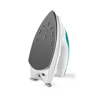 Plancha vapor-seco suela antiadherente 1100 W Azul 17923 ORBEGOZO