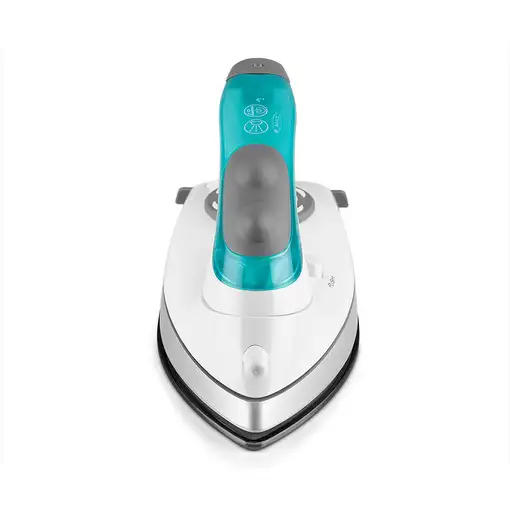 Plancha vapor-seco suela antiadherente 1100 W Azul 17923 ORBEGOZO