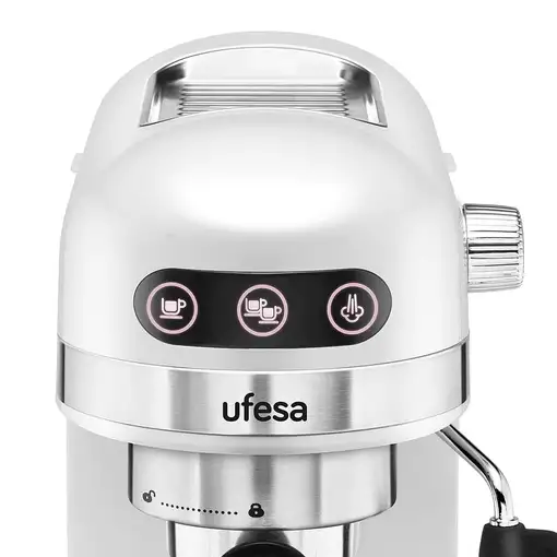 Cafeteras superautomáticas Totalmente automática Blanco 71705458 UFESA