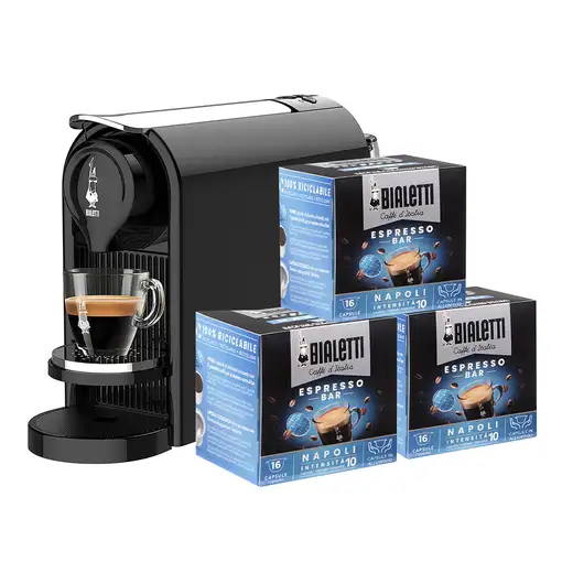 Cafeteras cápsulas Semi-automática Negro 0.5 L 1 cups 098150543 BIALETTI