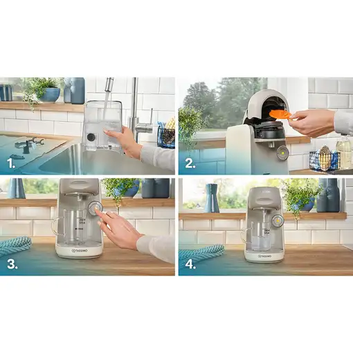 Cafeteras cápsulas Totalmente automática Beige 0.7 L TAS16B7 BOSCH