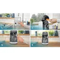 Cafeteras cápsulas Totalmente automática Gris 0.7 L TAS16B4 BOSCH