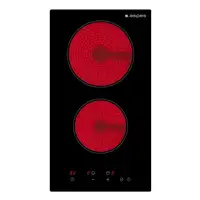 Aspes AV2302 hobs Negro Integrado 29 cm Cerámico 2 zona(s)