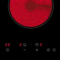 Aspes AV2302 hobs Negro Integrado 29 cm Cerámico 2 zona(s)