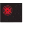 Edesa EVT-6328 B Negro Integrado Cerámico 3 zona(s)