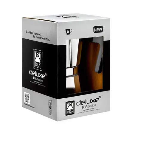 Cafeteras italianas Negro 9 cups 170573 BRA