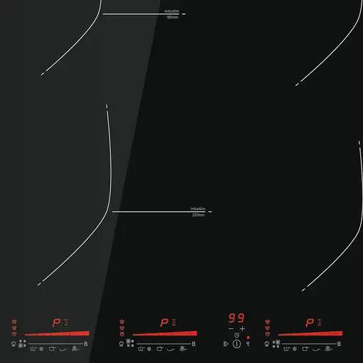 Placa de inducción 922272052 EDESA