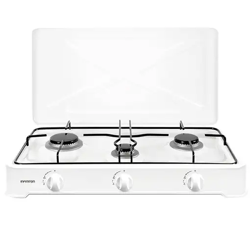 Infiniton GGP-3B Blanco Encimera 3 zona(s) Infiniton GGP-3B Blanco Encimera 3 zona(s)