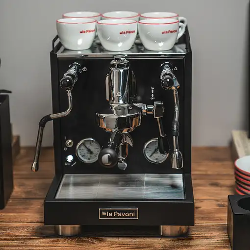 Cafeteras express Semi-automática Negro 2.9 L 2 cups LPSCVB01EU LA PAVONI