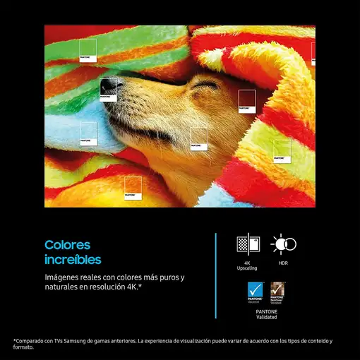 Televisor LED 75" 4K Ultra HD Negro Smart TU75U8075FUXXC SAMSUNG