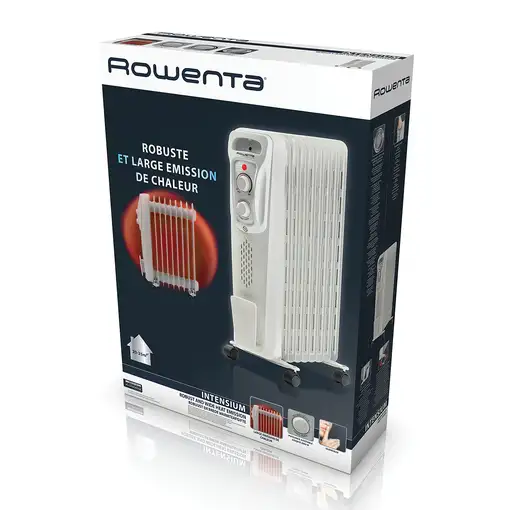 Rowenta BU2620 Interior Gris 2000 W Radiador de aceite eléctrico