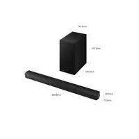 Samsung B-Series Barra de sonido B450F Serie B 2.1 con Subwoofer y Dolby 2.0 2025