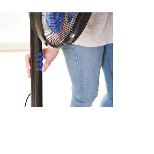 Ventiladores pie/suelo Negro TAURUS