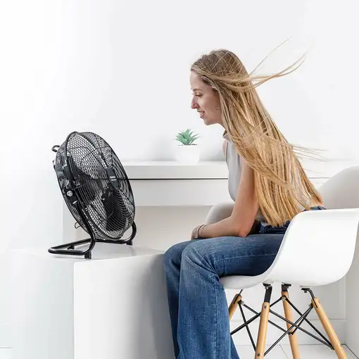 Ventiladores pie/suelo Ventiladores sobremesa Negro TAURUS