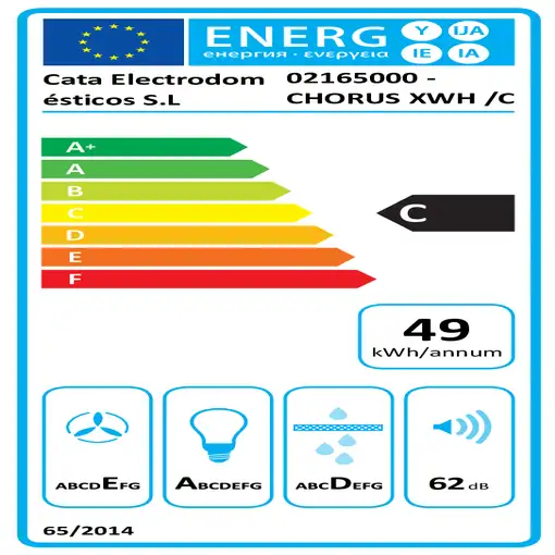 CATA CHORUS XWH Acero inoxidable 400 m³/h