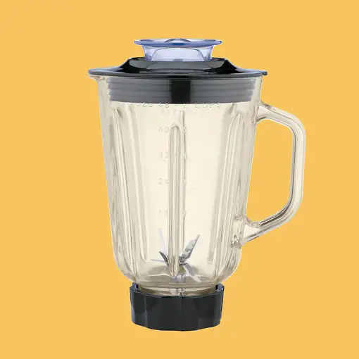 TM Electron TMPBA012 1,5 L Batidora de vaso 500 W Negro, Acero inoxidable, Transp