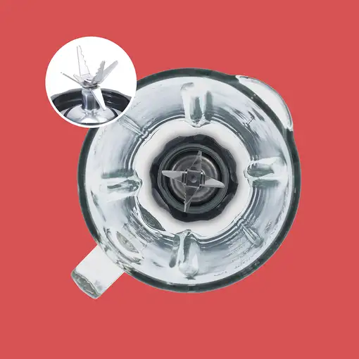 TM Electron TMPBA012 1,5 L Batidora de vaso 500 W Negro, Acero inoxidable, Transp