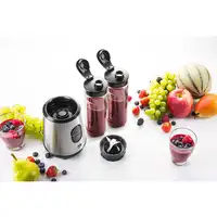 Beko TBP7354X 0,6 L Batidora de vaso 350 W Negro, Acero inoxidable, Transparente