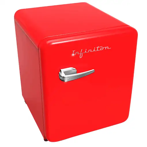 Infiniton CL-V48 nevera combi Independiente 46 L Rojo