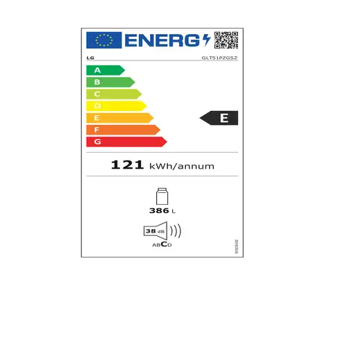 LG GLT51PZGSZ frigorífico Independiente 386 L E Acero inoxidable