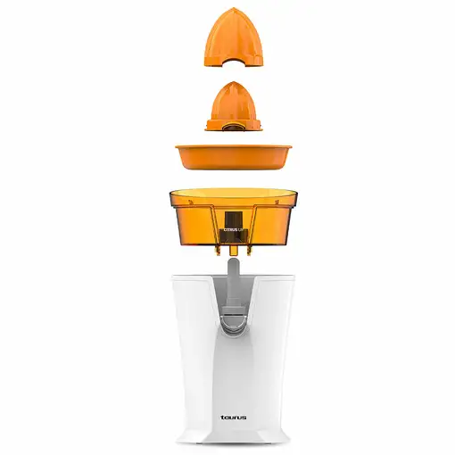 Taurus CITRUS UP prensa de cítricos eléctricos 0,2 L 40 W Naranja, Blanco