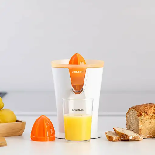 Taurus CITRUS UP prensa de cítricos eléctricos 0,2 L 40 W Naranja, Blanco