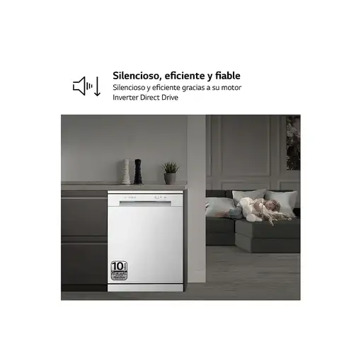 Lavavajillas 600 mm 14 place settings DF142FW LG