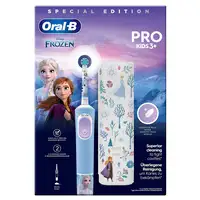 Oral-B Vitality Pro Frozen Niño Cepillo dental oscilante Negro, Gris