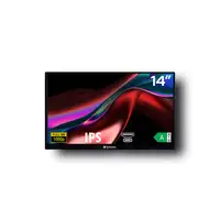 Verbatim 49590 pantalla para PC 35,6 cm (14\) 1920 x 1080 Pixeles Full HD LCD Negr