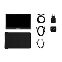 Verbatim 49590 pantalla para PC 35,6 cm (14\) 1920 x 1080 Pixeles Full HD LCD Negr