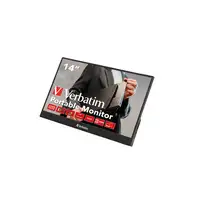 Verbatim 49590 pantalla para PC 35,6 cm (14\) 1920 x 1080 Pixeles Full HD LCD Negr