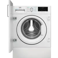 Lavadora carga frontal 8 kg 1400 RPM Blanco B3WBT48435WB BEKO