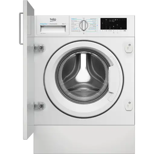 Lavadora carga frontal 8 kg 1400 RPM Blanco B3WBT48435WB BEKO