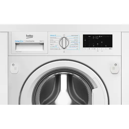 Lavadora carga frontal 8 kg 1400 RPM Blanco B3WBT48435WB BEKO