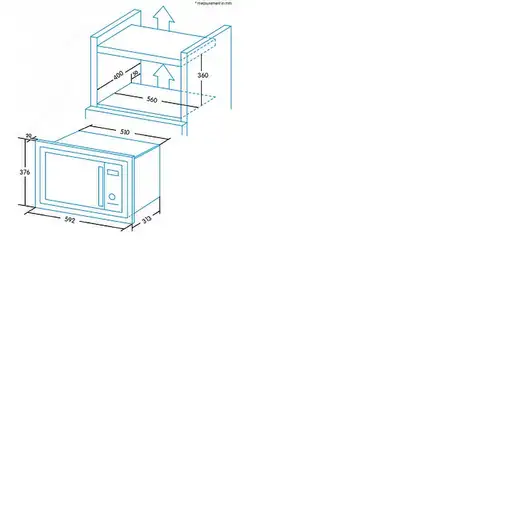Edesa EMW-2020-I X Acero inoxidable Solo microondas Integrado 20 L 700 W
