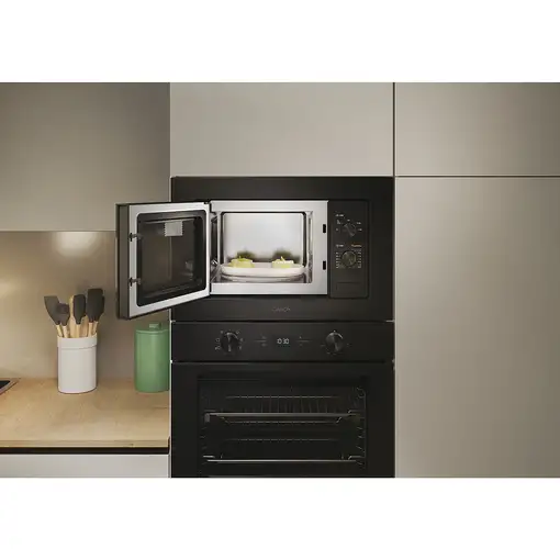 Candy CA38FMW8NB Negro Solo microondas Integrado 17 L