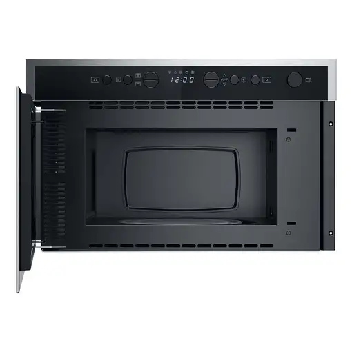 Whirlpool WMN464BX microondas Negro, Acero inoxidable Microondas combinado Integr